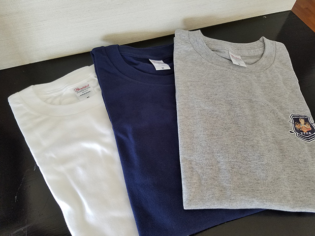 ヘビーウエイトTシャツ(M・L)3色
